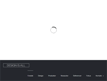 Tablet Screenshot of designisall.com